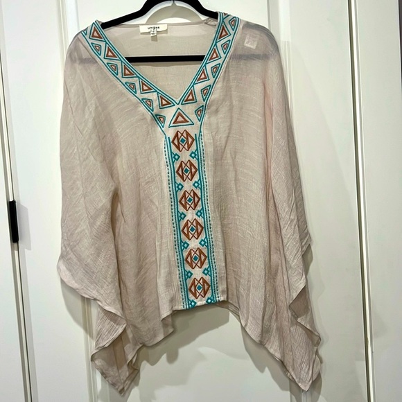 UMGEE BOHO LINEN TRIBAL TUNIC - Picture 1 of 7